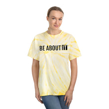 Load image into Gallery viewer, BE ABOUT IT Unisex Tie-Dye T-Shirt, Cyclone